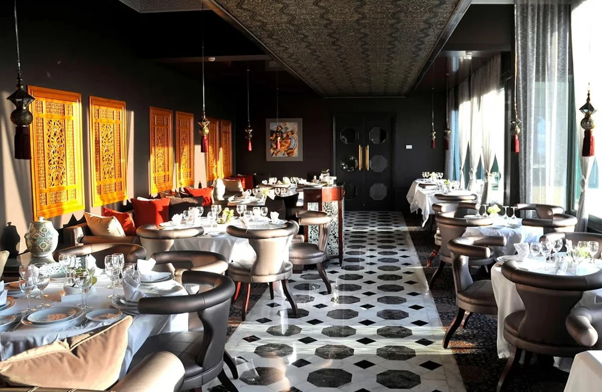 The Salle of L'Amandier in the best restaurants Fes Morocco