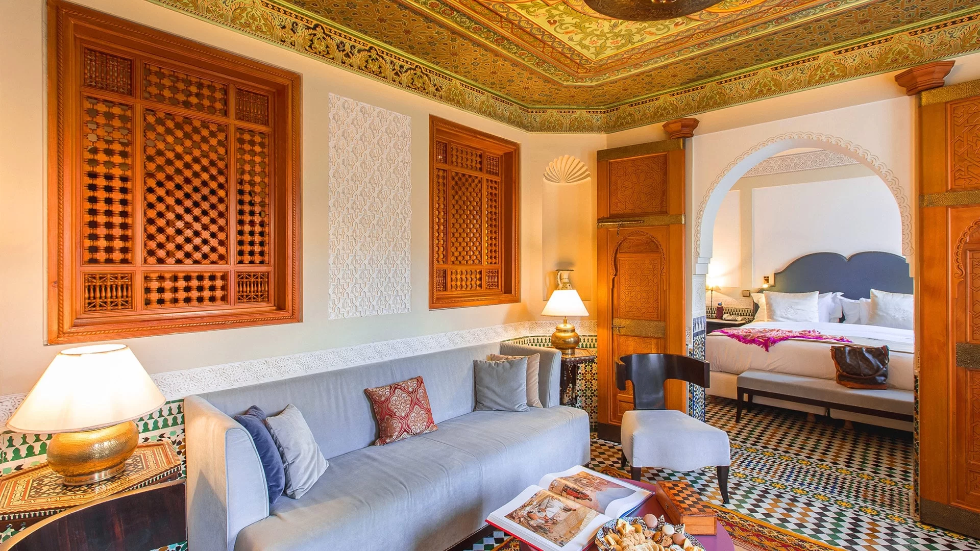 luxury hotel fes ambassador suite slider