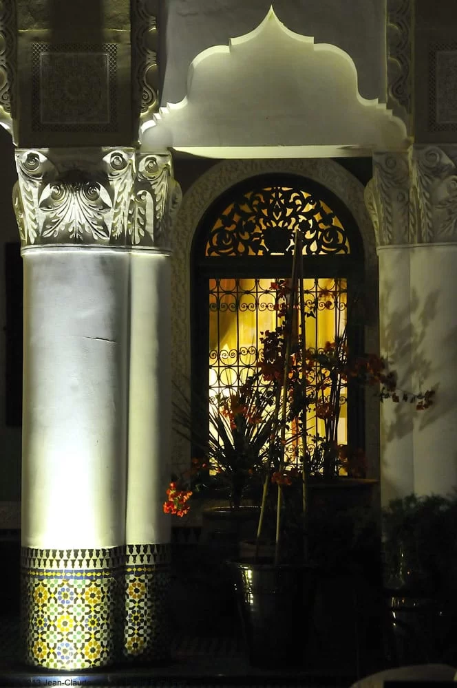 Historic Moroccan craftsmanship at Palais Faraj