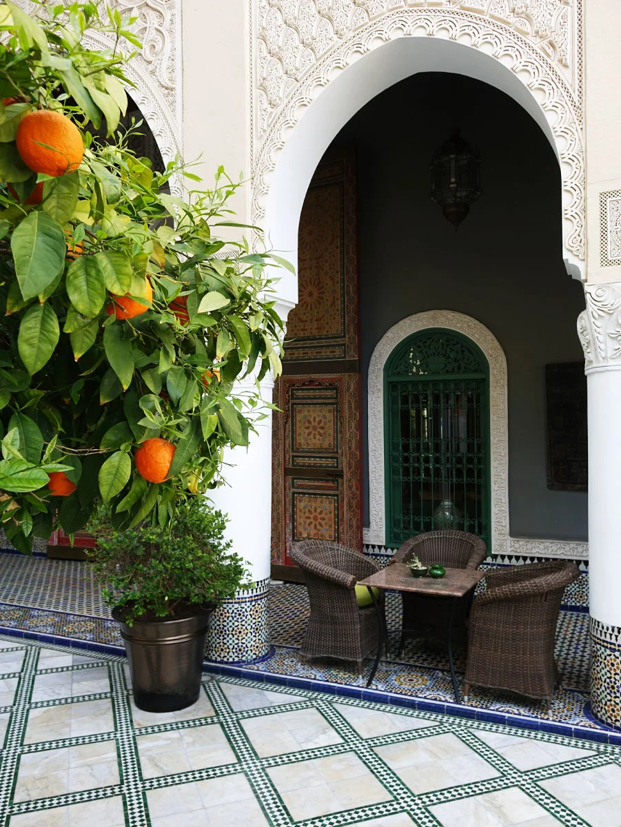 Luxury riad fes palais faraj architecture